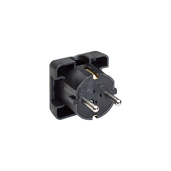 BACHMANN Flächenstecker sw, Winkel 911.170